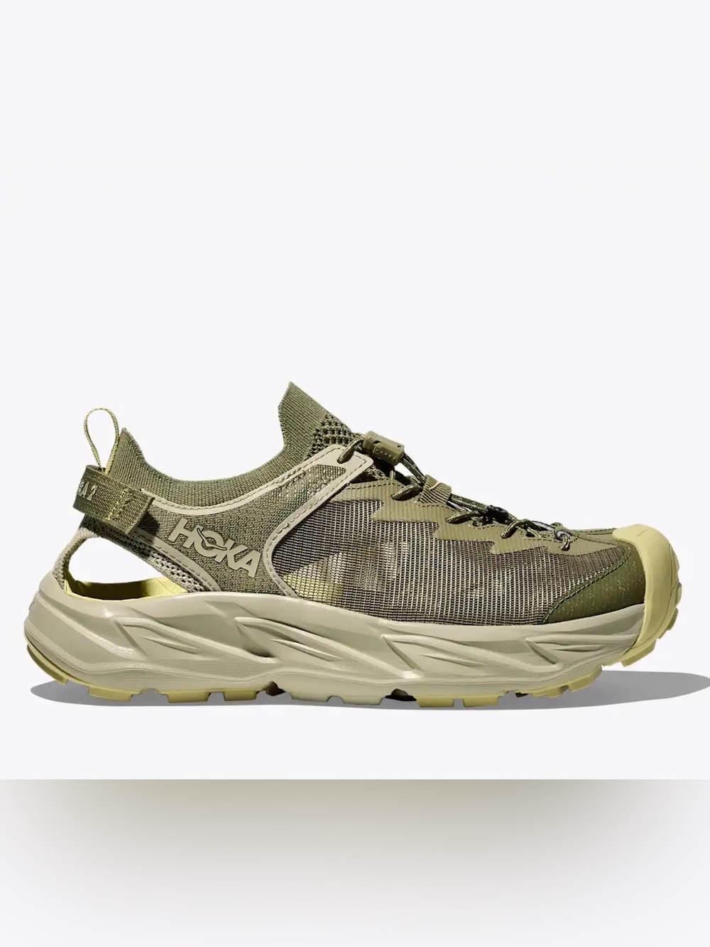 Hoka Hopara 2 Men's Size 7D Wild Oyster Mushroom Trail Hiking Shoes NWOB
